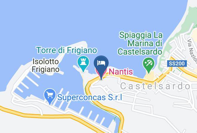 Sassari - Nantis Hotel Maps