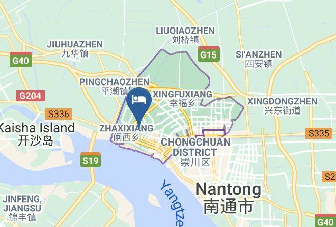 Nantong - Nantong Jinqiu Hotel Maps
