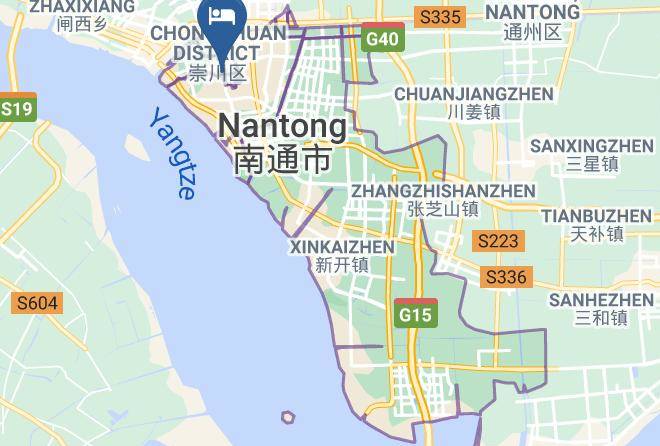 Nantong - Nantong Long Hotel Maps