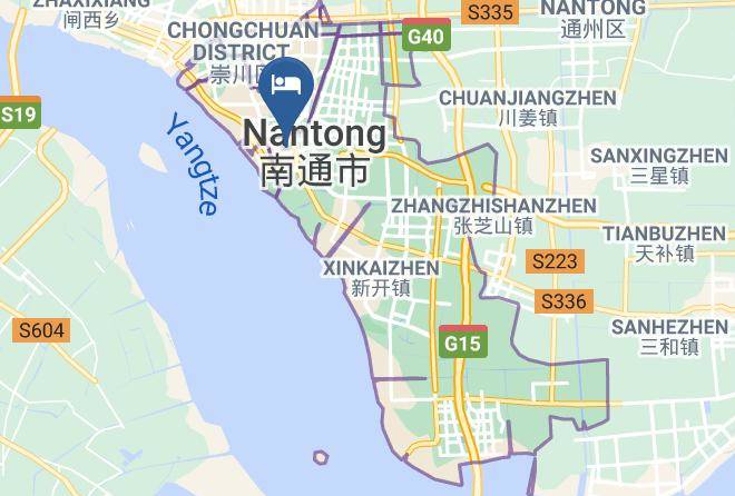 Nantong - Nantong Wanhao Hotel Maps