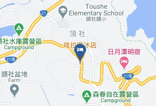 Nantounty - Nantou Sunmoon Lake Walami Homestay B&b Maps