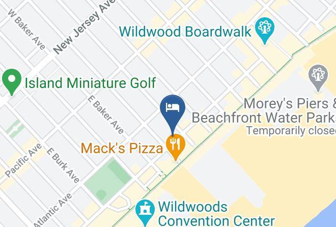 Cape May - Nantucket Inn & Suites In Wildwood Maps