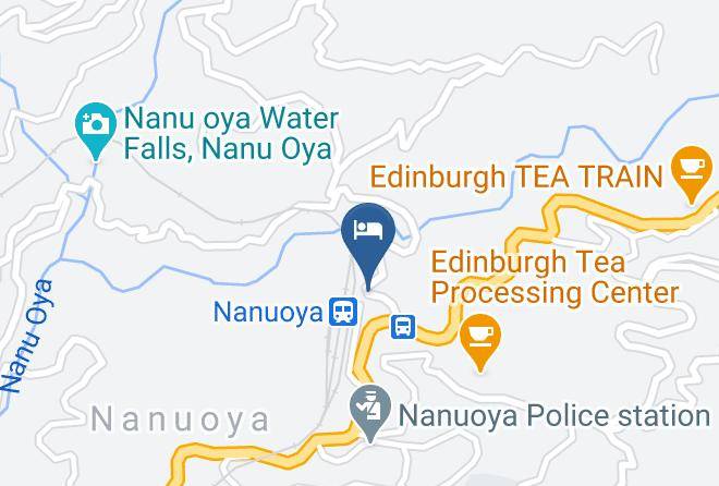 Kandy - Nanu Oya Resort Maps