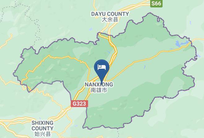 Nanxiong Jiangjingting Hotel Map