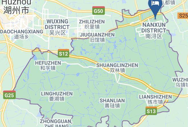 Huzhou - Nanxun 6 1 Fengshang Hotel Maps