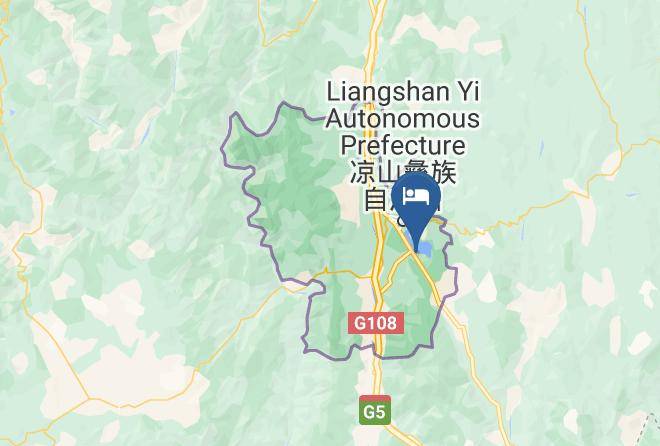 Liangshan Yizu Aut Prefecture - Nanya Lijing Holiday Hotel Maps