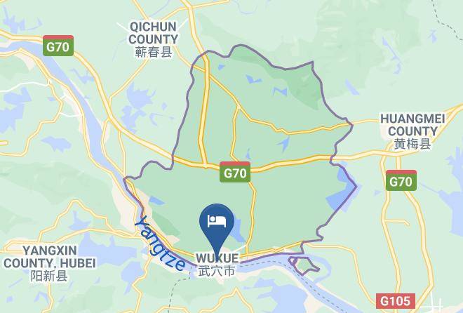 Huanggang - Nanyang Garden Hotel Maps