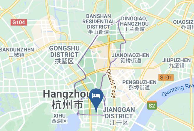 Hangzhou - Nanyuan Inn Hangzhou Qingchun Branch Maps