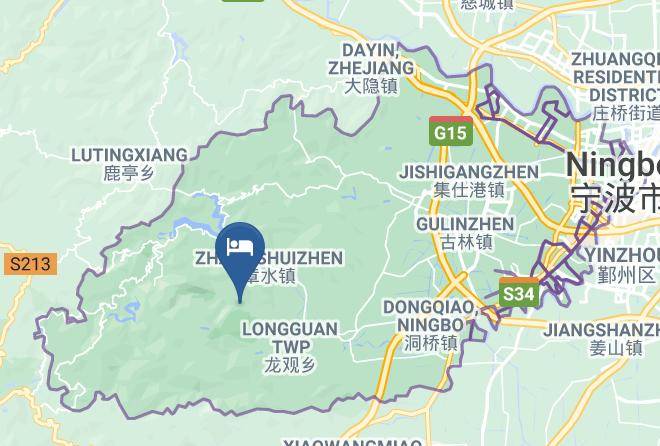 Ningbo - Nanyuan Wulongtan Resort Maps