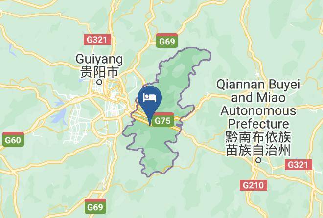 Qiannan Aut Prefecture - Nanzhuo Holiday Hotel Maps