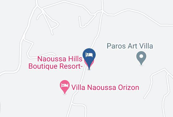 Naoussa Hills Boutique Resort Map
