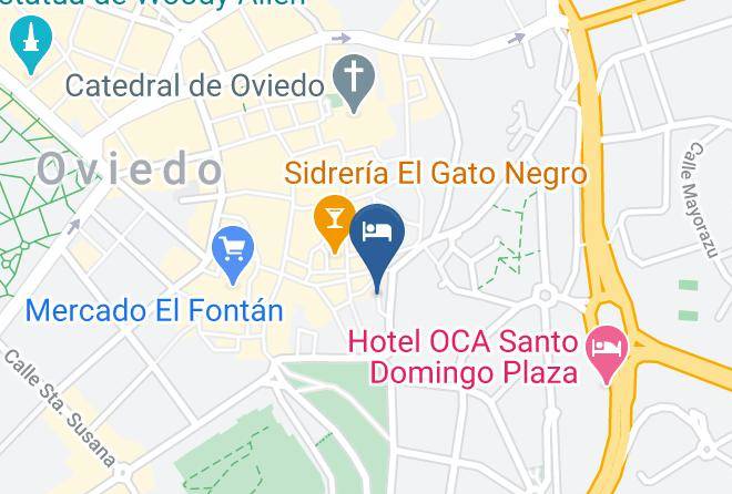 Asturias - Nap Hotel Carta Puebla Maps