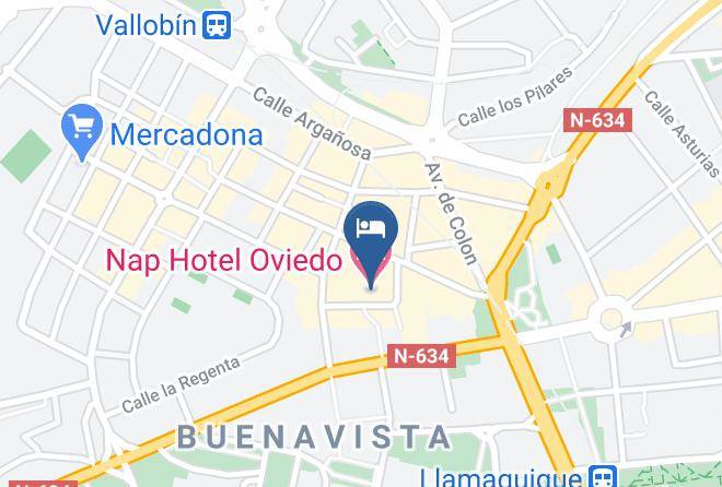Asturias - Nap Hotel Oviedo Maps