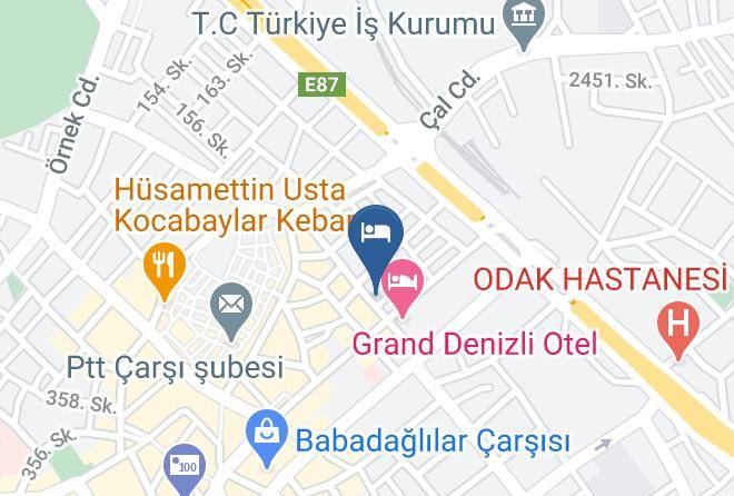 Merkezefendi - Napa Otel Maps