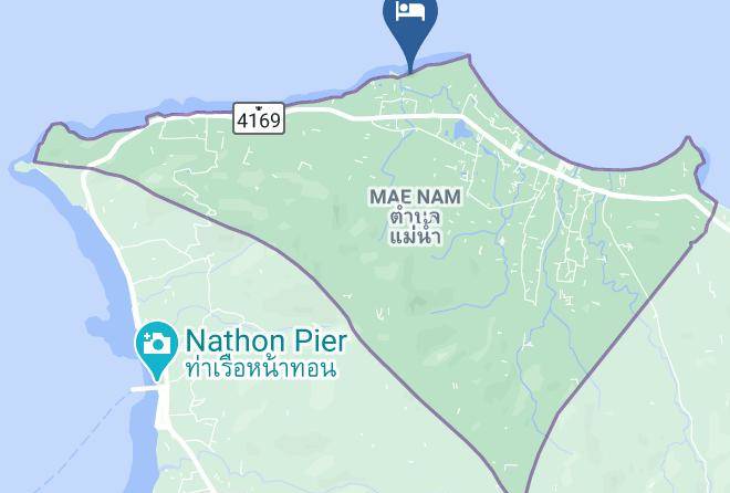 Amphoe Ko Samui - Napasai Hotel Maps