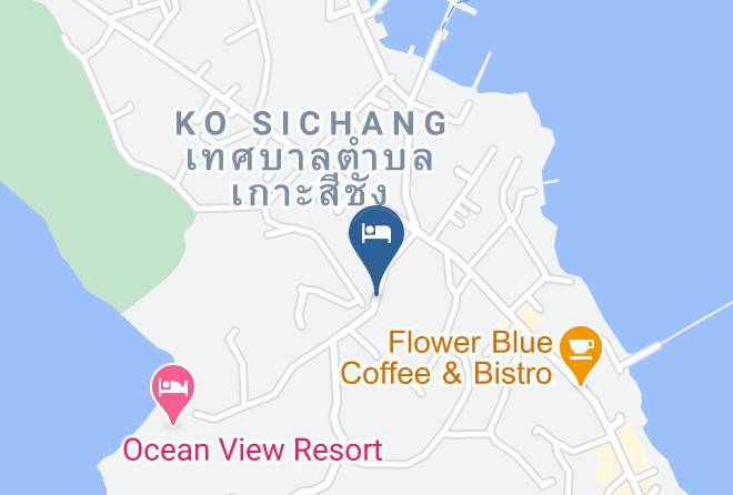 Ko Sichang District - Napat Resort Koh Sichang Maps