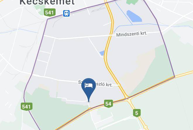 Kecskemet - Napfeny Rendezvenyhaz Maps