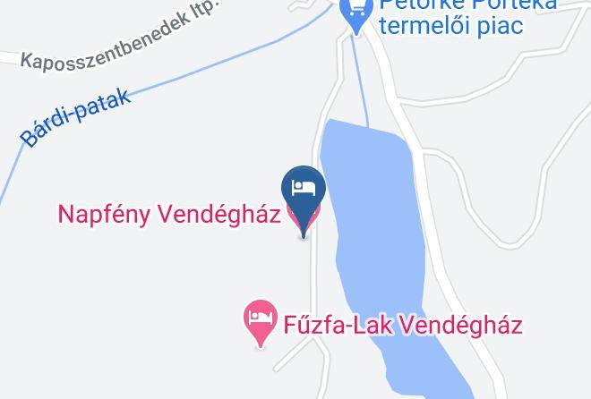 Bardudvarnok - Napfeny Vendeghaz Maps