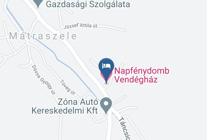 Matraszele - Napfenydomb Vendeghaz Maps