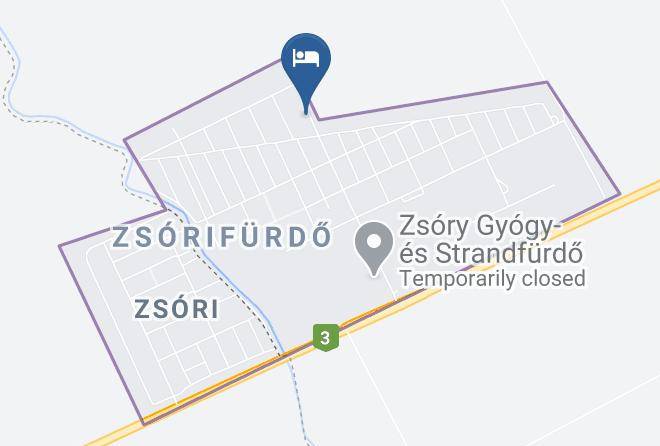 Napfurdo Vendeghaz Map