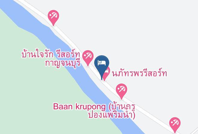Amphoe Si Sawat - Naphatphorn Resort Maps