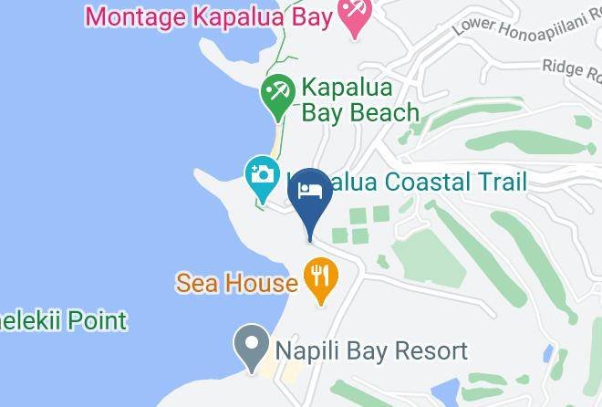 Maui - Napili Kai Beach Resort Maps