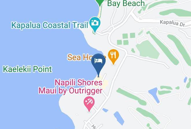 Maui - Napili Sunset Beach Front Resort Maps