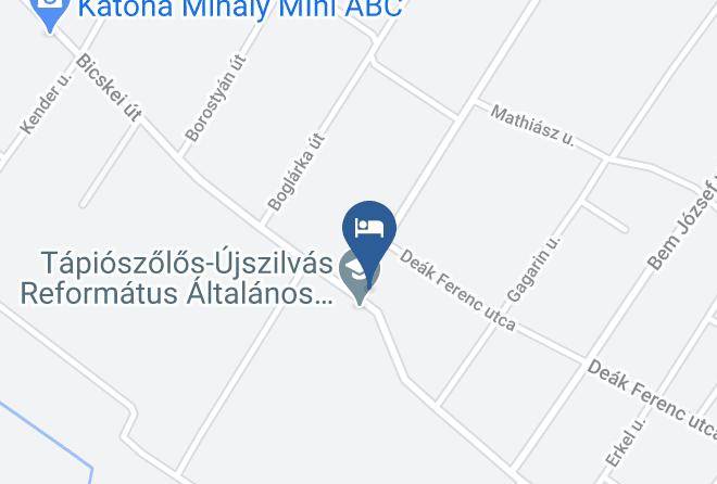 Tapioszolos - Napkiralyfi Udvarhaz Maps