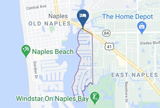 Collier - Naples Bay Resort Maps