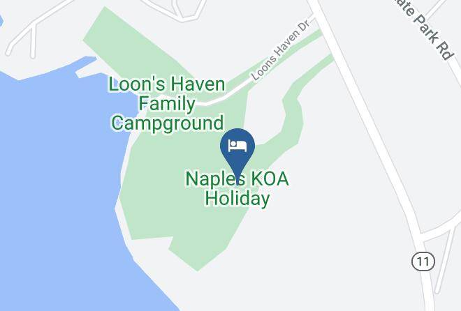Cumberland - Naples Koa Holiday Maps