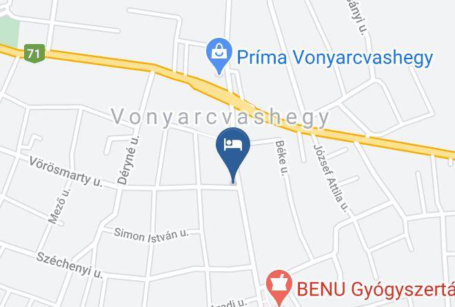 Vonyarcvashegy - Napocska Panzio Maps