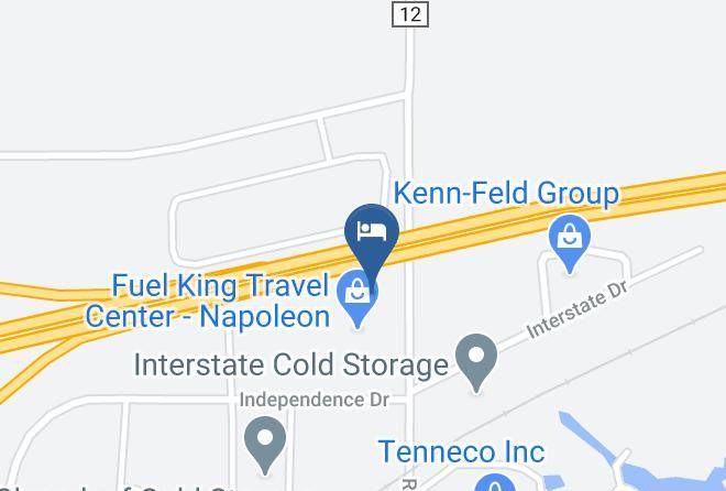 Henry - Napoleon Inn & Suites Maps