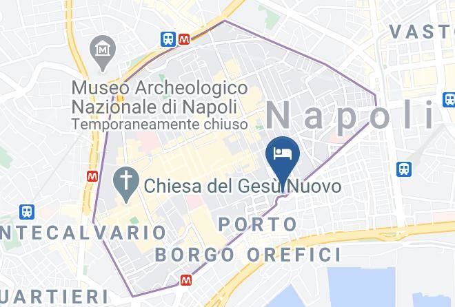 Naples - Napoli Mariana Luxury Maps