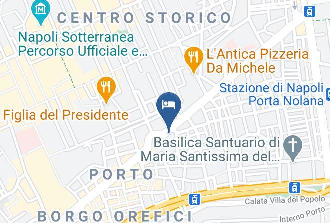 Naples - Napolidays La Mansarda Nicola Amore Maps