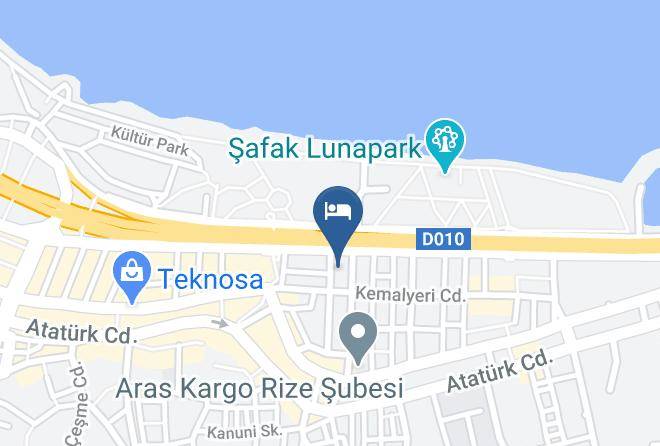 Rize Ekrem Orhon - Napolyon Otel Maps
