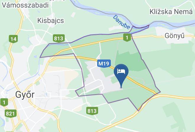 Gyor - Napos Vendeghaz Maps