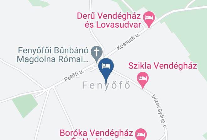 Naprozsa Vendeghaz Map