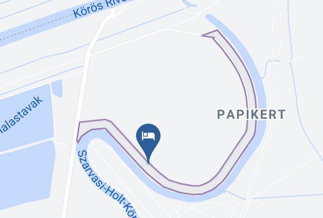 Bekesszentandras - Napsugar Nyaralo Maps