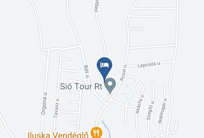 Igal - Napsugar Panzio Maps