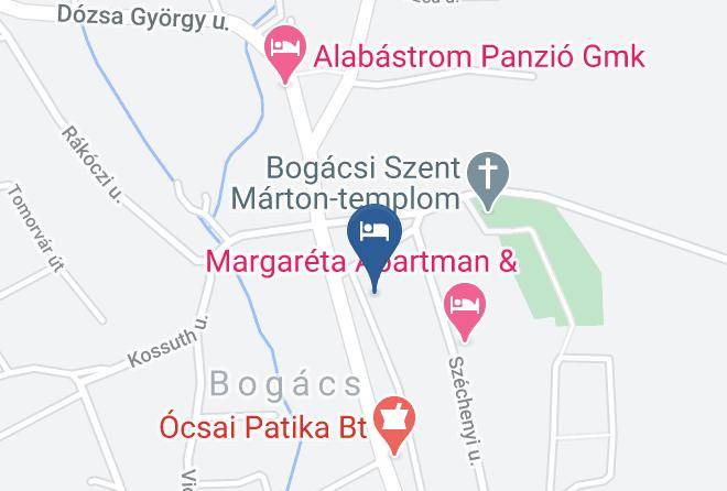 Napsugar Vendeghaz Map