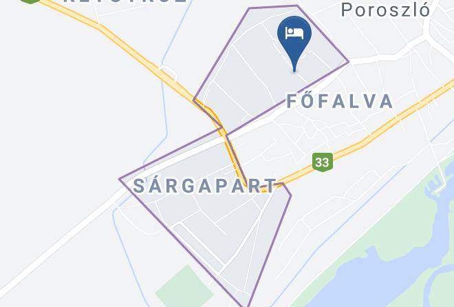 Poroszlo - Napsugar Vendeghaz Maps