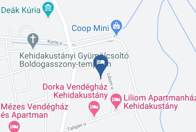 Kehidakustany - Napsutotte Kehida Maps