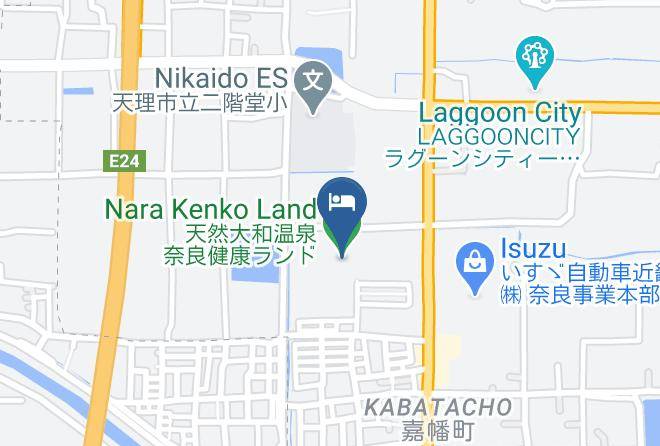 Tenri City - Nara Kenko Land Maps