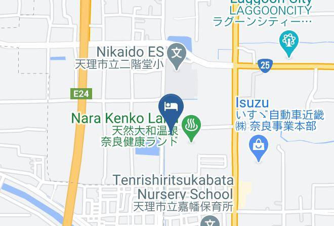 Tenri City - Nara Plaza Hotel Maps