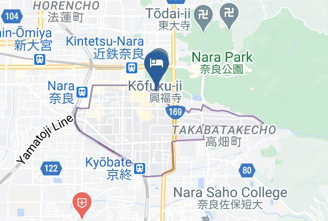 Nara City - Nara Visitor Center & Inn Maps