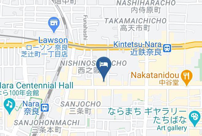 Nara City - Nara Washington Hotel Plaza Maps