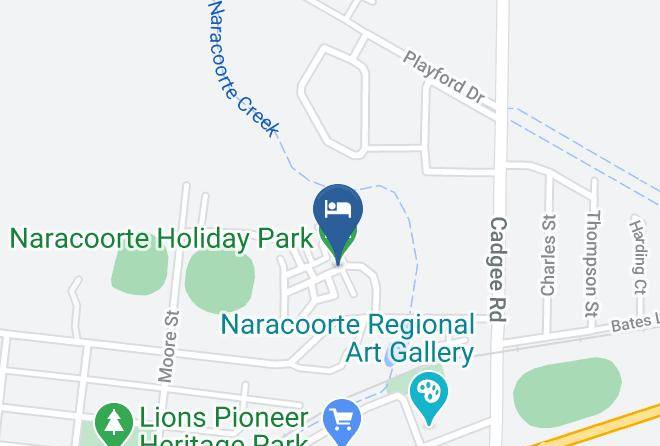Naracoorte And Lucindale - Naracoorte Holiday Park Maps