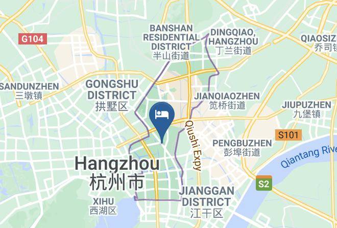 Hangzhou - Narada Boutique Hotel Hangzhou Wildwind Maps