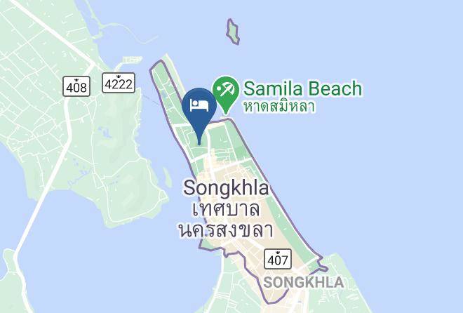 Amphoe Mueang Songkhla - Narai Hotel Maps
