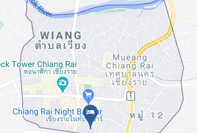 Mueang Chiang Rai District - Na Rak O Resort Maps